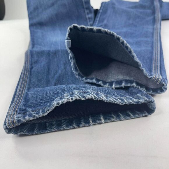 VTG Calvin Klein Union Womens Jeans size 9 Ladies High Rise Straight Denim Pant - Picture 10 of 12